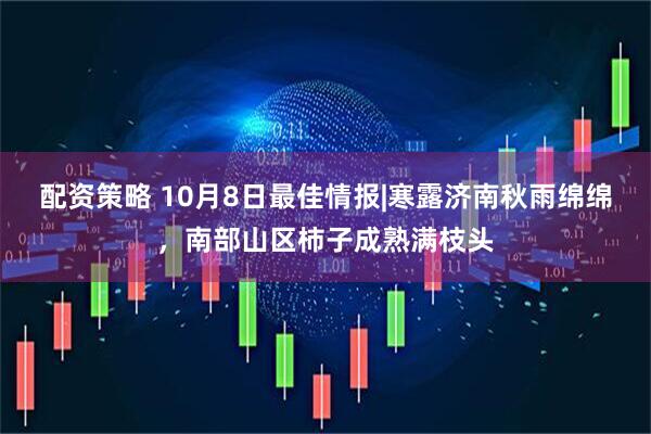 配资策略 10月8日最佳情报|寒露济南秋雨绵绵，南部山区柿子成熟满枝头