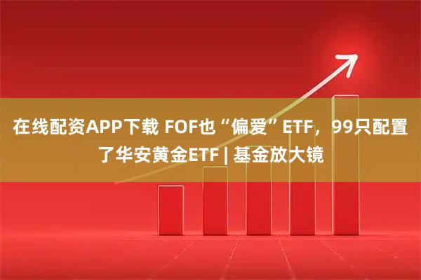 在线配资APP下载 FOF也“偏爱”ETF，99只配置了华安黄金ETF | 基金放大镜