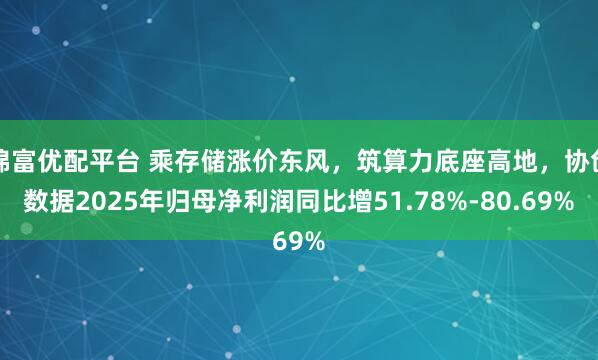 锦富优配平台 乘存储涨价东风，筑算力底座高地，协创数据2025年归母净利润同比增51.78%-80.69%
